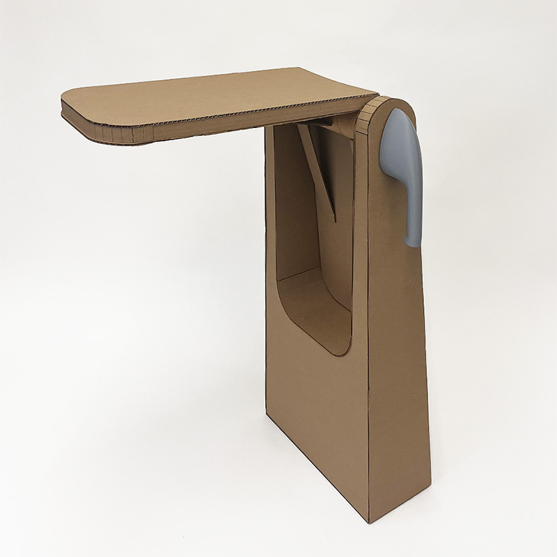 Cardboard model — body volume