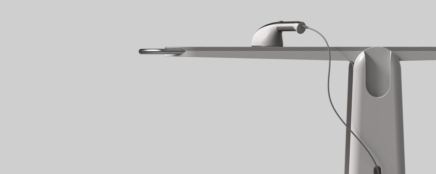 Steamline — iron and board detail