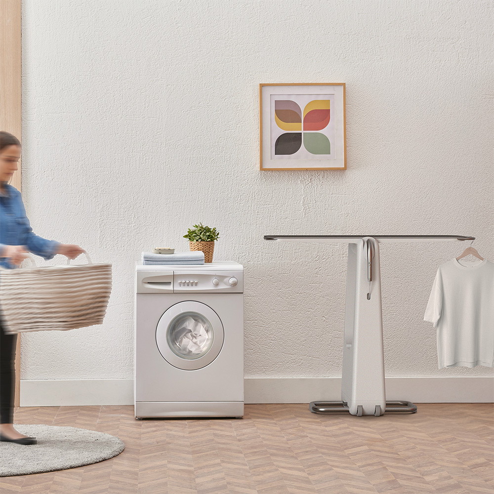 Steamline — in laundry room context